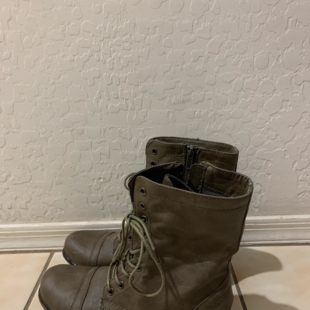 Madden Girl Boots- Tan Size 8